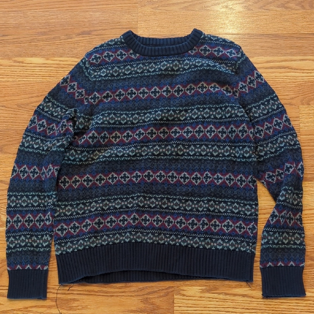 Croft & Barrow Multicolor Knit Sweater